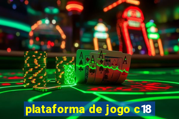 plataforma de jogo c18