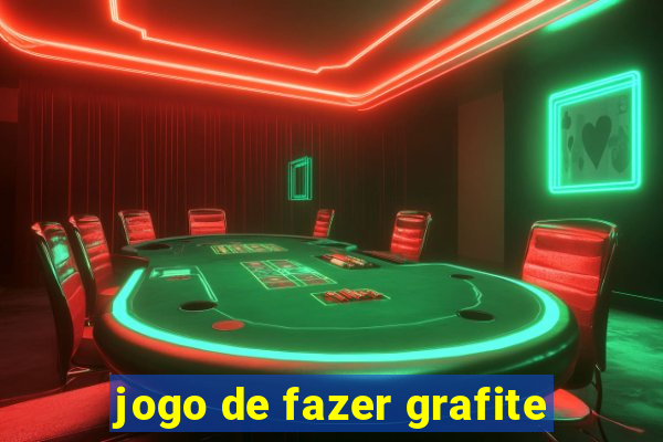 jogo de fazer grafite