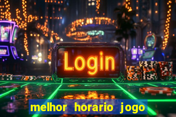 melhor horario jogo fortune rabbit