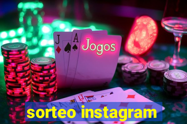 sorteo instagram