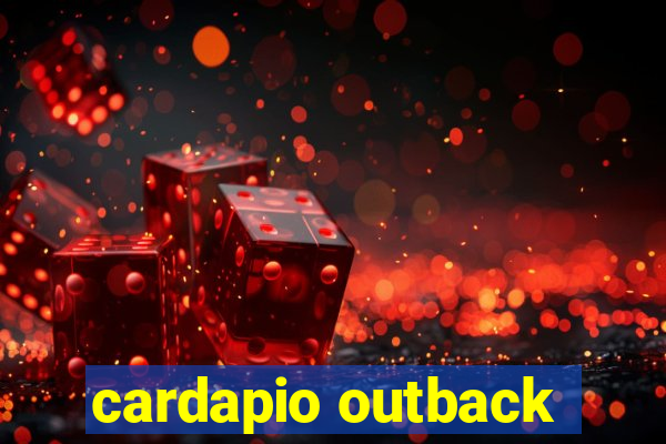 cardapio outback