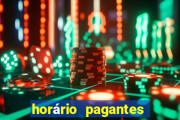 horário pagantes do fortune tiger