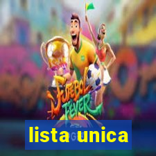 lista unica