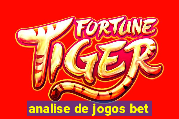 analise de jogos bet