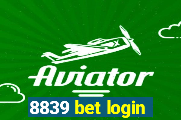 8839 bet login