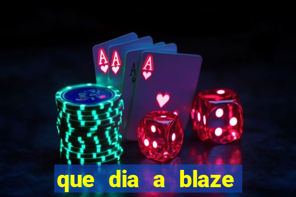 que dia a blaze paga o cashback