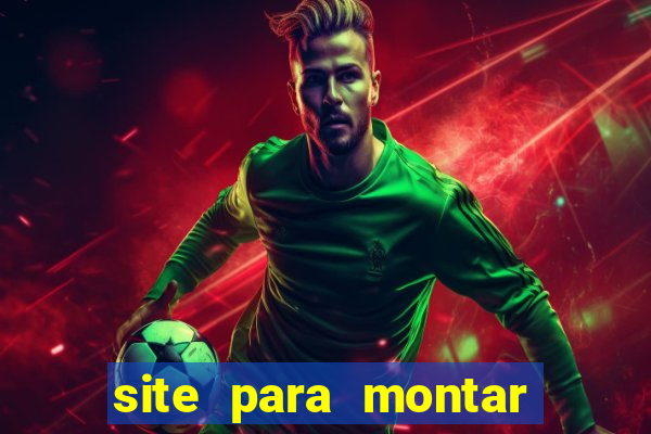 site para montar time de futebol